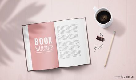 Book Page Layout Mockup FREE Stock Psd, mockup, book-mockup, book-page-mockup picture