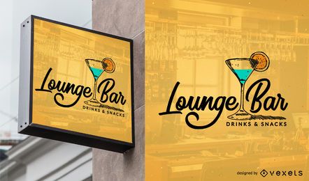 DrinkPubLogoTemplateDesign FREE Stock Vector, bar, logo, template picture