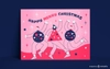 Festive party invite design