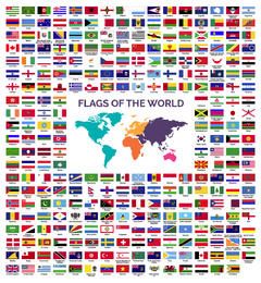 Flags of the World Collection FREE Stock Icon, flags, collection, flag picture
