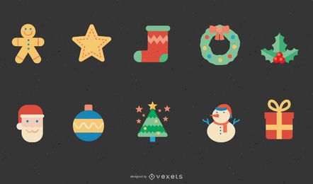 Funky Xmas Icons FREE Stock Icon, icons, free, christmas picture