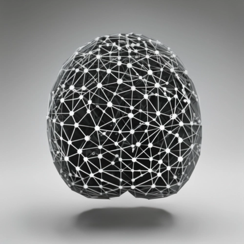 Futuristic Network Sphere FREE Stock Photo, sphere,  network,  technology picture