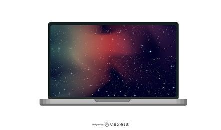 Glinting Laptop FREE Stock Clipart, glossy, high, detail picture