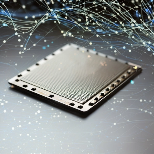 Innovative Microchip Design FREE Stock Photo, microchip,  technology,  innovation picture