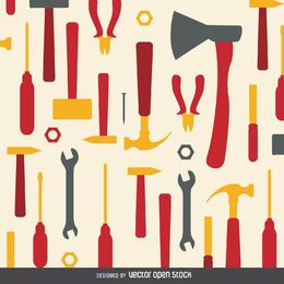 LaborCrafts Pattern FREE Stock Clipart, working, tools, pattern picture