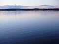 Pastellfarben sunset über einem ruhigen See KOSTENLOSES Stock-Photo-Bild, see, sunset, wasser