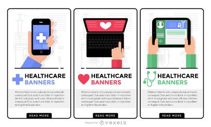 Medical Service Promo Pack FREE Stock Vector, healthcare, banner, medicine picture