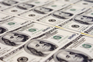 Close-up of U.S. hundred dollar bills FREE Stock Photo, dollar, hundred, currency picture