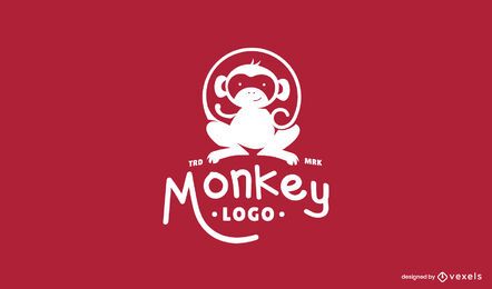 Primate brand emblem FREE Stock Vector, logo, monkey, animal picture