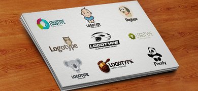 PSD Logo Design Templates Pack 4 FREE Stock Psd, business logo template, logotypes, psd logo picture