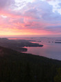 Lake at sunset in Koli FREE Stock Photo, sunset, koli, pielinen picture