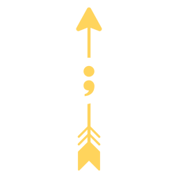 Solid Arrow Semicolon PNG Art FREE Stock Vector, arrow, flat, mental-health picture