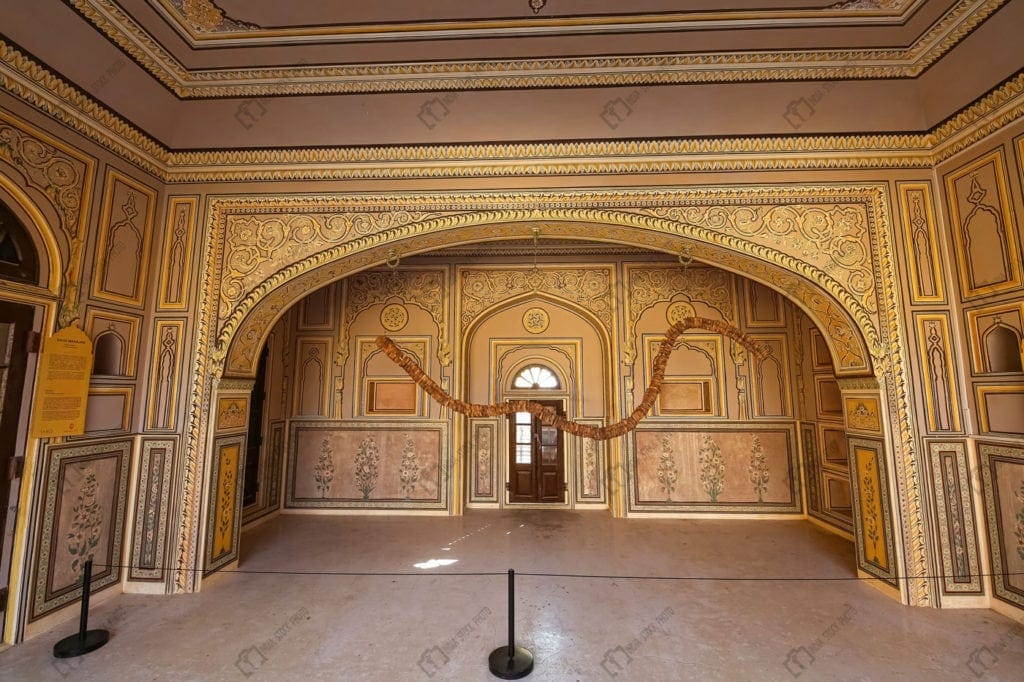 Nahargarh Fort interior architecture at Jaipur Rajasthan