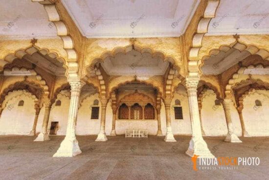 Agra Fort Diwan-i-Khas Mughal emperor throne