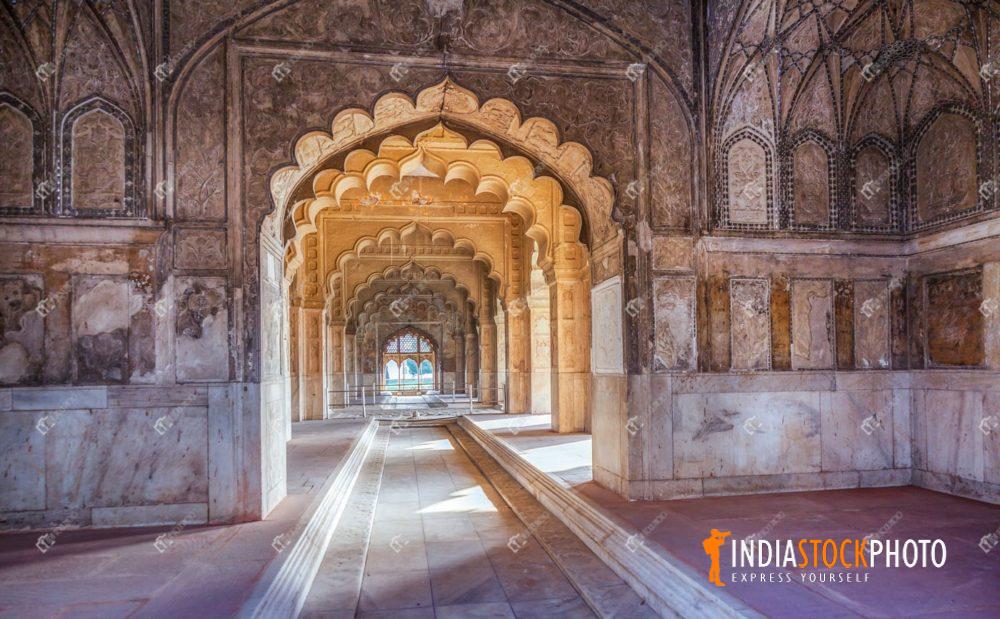 Red Fort Delhi Diwan-i-Khas interior medieval architecture