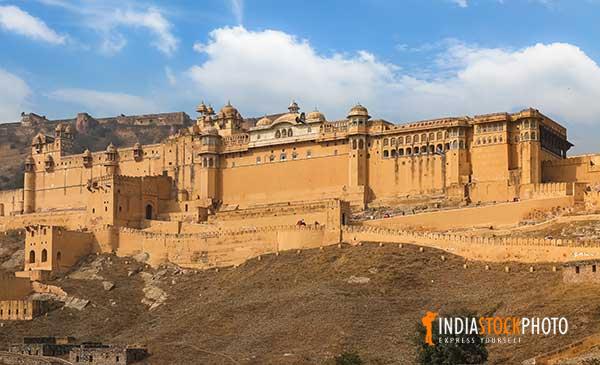Historic Amber Fort at Jaipur Rajasthan