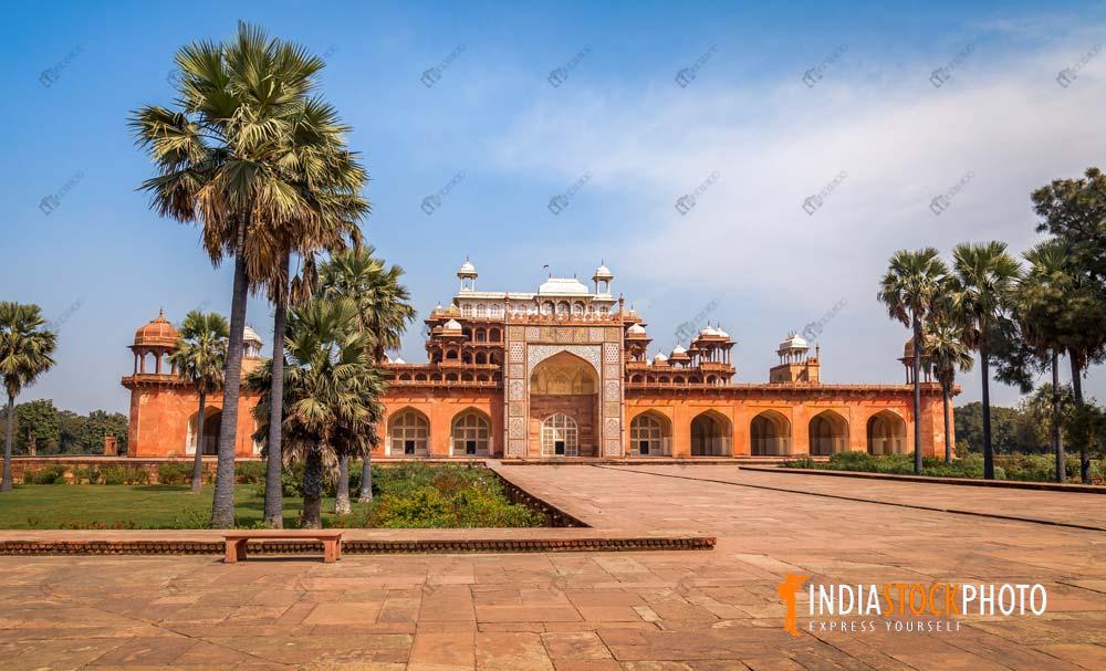 Akbar Tomb medieval architecture at Sikandra Agra India